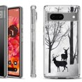 thumbnail image 1 of Shockproof Phone Case for Google Pixel 8a 5G, Hybrid Case Cover, by OneToughShield - Forest Deer, 1 of 4
