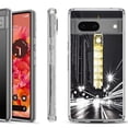 thumbnail image 1 of Shockproof Phone Case for Google Pixel 8a 5G, Hybrid Case Cover, by OneToughShield - London Night, 1 of 4