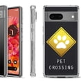 thumbnail image 1 of Shockproof Phone Case for Google Pixel 8a 5G, Hybrid Case Cover, by OneToughShield - Pet Crossing, 1 of 4