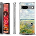 thumbnail image 1 of Shockproof Phone Case for Google Pixel 8a 5G, Hybrid Case Cover, by OneToughShield - Poppy Field, 1 of 4