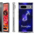 thumbnail image 1 of Shockproof Phone Case for Google Pixel 8a 5G, Hybrid Case Cover, by OneToughShield - Scorpio, 1 of 4