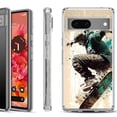 thumbnail image 1 of Shockproof Phone Case for Google Pixel 8a 5G, Hybrid Case Cover, by OneToughShield - Skateboarding, 1 of 4