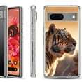 thumbnail image 1 of Shockproof Phone Case for Google Pixel 8a 5G, Hybrid Case Cover, by OneToughShield - Tiger, 1 of 4