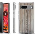 thumbnail image 1 of Shockproof Phone Case for Google Pixel 8a 5G, Hybrid Case Cover, by OneToughShield - Wood Print, 1 of 4