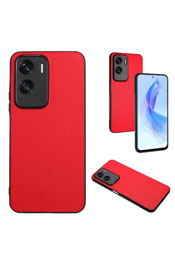 Shockproof Phone Case for Honor 90 Lite Slim Protective Cover Red