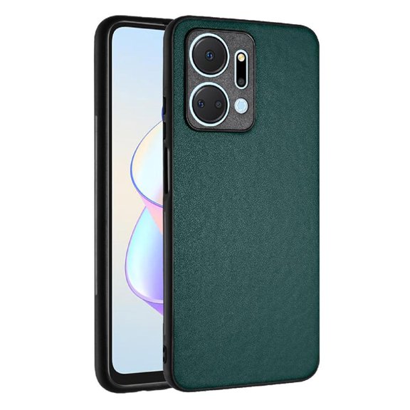Shockproof Phone Case for Honor X7A Slim Protective Cover Green