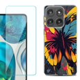 thumbnail image 1 of Shockproof Phone Case for Motorola Moto Edge 2026, by OneToughShield - Abstract Butterfly, 1 of 5