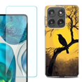 thumbnail image 1 of Shockproof Phone Case for Motorola Moto Edge 2026, by OneToughShield - Bird Sunset, 1 of 5