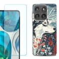thumbnail image 1 of Shockproof Phone Case for Motorola Moto Edge 2026, by OneToughShield - Calm Husky, 1 of 5