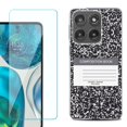 thumbnail image 1 of Shockproof Phone Case for Motorola Moto Edge 2026, by OneToughShield - Composition Book, 1 of 5