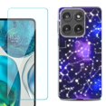 thumbnail image 1 of Shockproof Phone Case for Motorola Moto Edge 2026, by OneToughShield - Constellations, 1 of 5