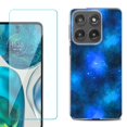 thumbnail image 1 of Shockproof Phone Case for Motorola Moto Edge 2026, by OneToughShield - Cosmos/Stars, 1 of 5
