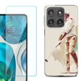 thumbnail image 1 of Shockproof Phone Case for Motorola Moto Edge 2026, by OneToughShield - Golfer, 1 of 5