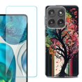 thumbnail image 1 of Shockproof Phone Case for Motorola Moto Edge 2026, by OneToughShield - Musical Tree, 1 of 5