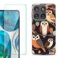 thumbnail image 1 of Shockproof Phone Case for Motorola Moto Edge 2026, by OneToughShield - Owl Mix, 1 of 5