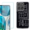 thumbnail image 1 of Shockproof Phone Case for Motorola Moto Edge 2026, by OneToughShield - Positive Words, 1 of 5