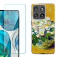 thumbnail image 1 of Shockproof Phone Case for Motorola Moto Edge 2026, by OneToughShield - Roses, 1 of 5