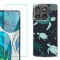 thumbnail image 1 of Shockproof Phone Case for Motorola Moto Edge 2026, by OneToughShield - Sea Turtle Mix, 1 of 5