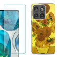 thumbnail image 1 of Shockproof Phone Case for Motorola Moto Edge 2026, by OneToughShield - Sunflower, 1 of 5