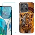 thumbnail image 1 of Shockproof Phone Case for Motorola Moto Edge 2026, by OneToughShield - Tiger Cub, 1 of 5