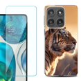 thumbnail image 1 of Shockproof Phone Case for Motorola Moto Edge 2026, by OneToughShield - Tiger, 1 of 5