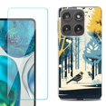 thumbnail image 1 of Shockproof Phone Case for Motorola Moto Edge 2026, by OneToughShield - Winter Birds, 1 of 5