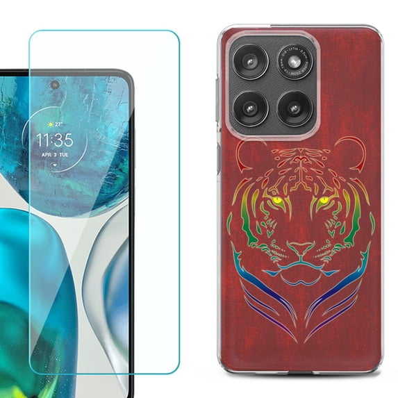 Shockproof Phone Case for Motorola Moto G Stylus 5G 2026, by OneToughShield - Design 002