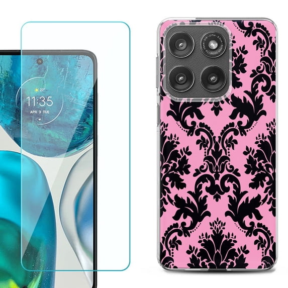 Shockproof Phone Case for Motorola Moto G Stylus 5G 2026, by OneToughShield - Design 080