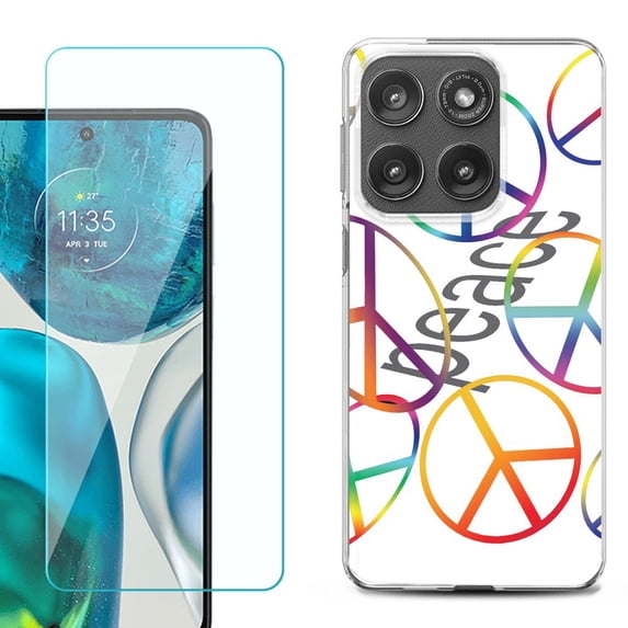 Shockproof Phone Case for Motorola Moto G Stylus 5G 2026, by OneToughShield - Design 130