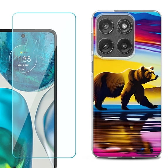 Shockproof Phone Case for Motorola Moto G Stylus 5G 2026, by OneToughShield - Design 262