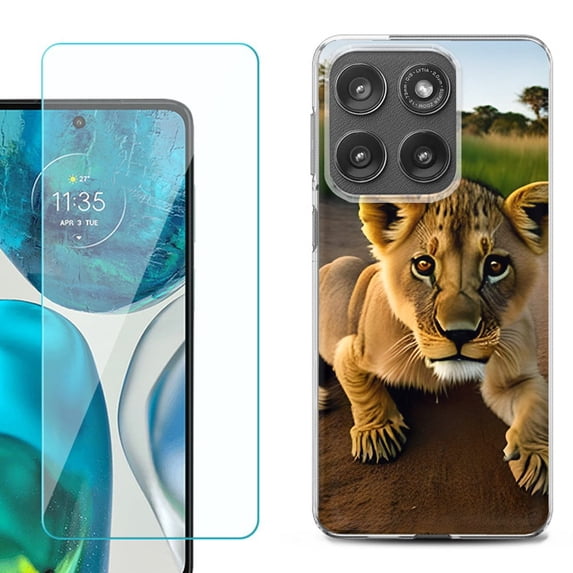 Shockproof Phone Case for Motorola Moto G Stylus 5G 2026, by OneToughShield - Design 263