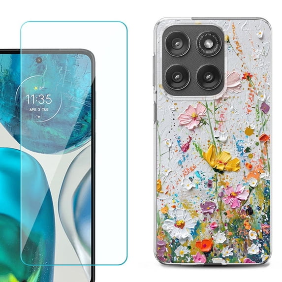 Shockproof Phone Case for Motorola Moto G Stylus 5G 2026, by OneToughShield - Design 442