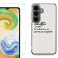 thumbnail image 1 of Shockproof Phone Case for Samsung Galaxy A27 5G, by OneToughShield - Dictionary/Laugh, 1 of 5