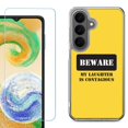 thumbnail image 1 of Shockproof Phone Case for Samsung Galaxy A27 5G, by OneToughShield - Laughter, 1 of 5