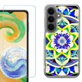 thumbnail image 1 of Shockproof Phone Case for Samsung Galaxy A27 5G, by OneToughShield - Mandalas Color, 1 of 5