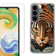 thumbnail image 1 of Shockproof Phone Case for Samsung Galaxy A27 5G, by OneToughShield - Tiger Art, 1 of 5
