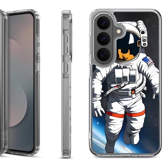 Shockproof Phone Case for Samsung Galaxy A37 5G, by OneToughShield - Astronaut