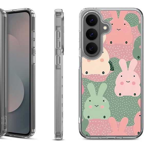 Shockproof Phone Case for Samsung Galaxy A37 5G, by OneToughShield - Bunny Mix