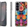 thumbnail image 1 of Shockproof Phone Case for Samsung Galaxy A37 5G, by OneToughShield - Butterfly Garden, 1 of 5