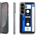 thumbnail image 1 of Shockproof Phone Case for Samsung Galaxy A37 5G, by OneToughShield - Cassette Blue, 1 of 5