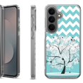 thumbnail image 1 of Shockproof Phone Case for Samsung Galaxy A37 5G, by OneToughShield - Chevron/Tree, 1 of 5