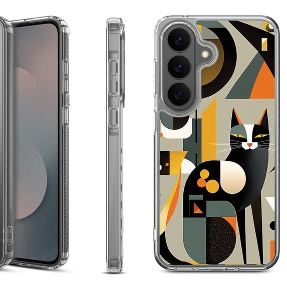 Shockproof Phone Case for Samsung Galaxy A37 5G, by OneToughShield - Chill Cat