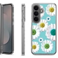 thumbnail image 1 of Shockproof Phone Case for Samsung Galaxy A37 5G, by OneToughShield - Daisy/Teal, 1 of 5