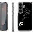 thumbnail image 1 of Shockproof Phone Case for Samsung Galaxy A37 5G, by OneToughShield - Dolphin Music, 1 of 5