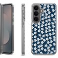 thumbnail image 1 of Shockproof Phone Case for Samsung Galaxy A37 5G, by OneToughShield - Flower/Blue, 1 of 5