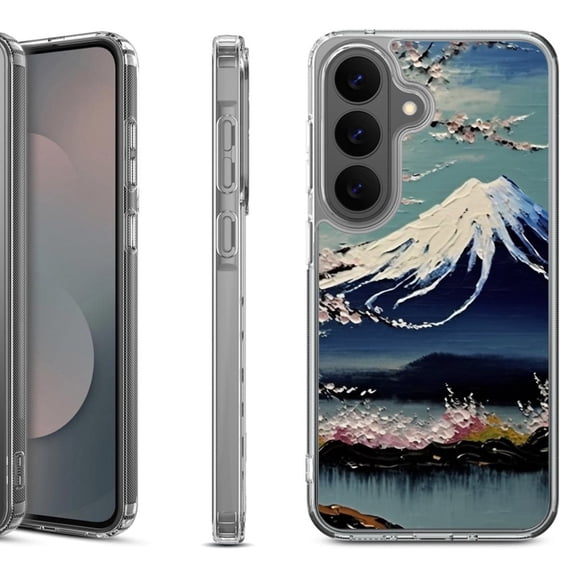Shockproof Phone Case for Samsung Galaxy A37 5G, by OneToughShield - Fuji Blossom