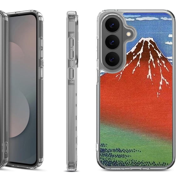 Shockproof Phone Case for Samsung Galaxy A37 5G, by OneToughShield - Fuji Morning