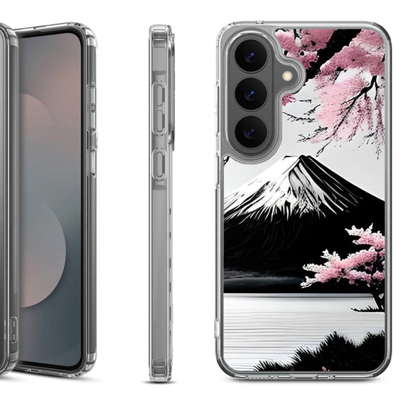 Shockproof Phone Case for Samsung Galaxy A37 5G, by OneToughShield - Fuji Sakura