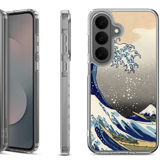 Shockproof Phone Case for Samsung Galaxy A37 5G, by OneToughShield - Great Wave