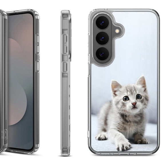 Shockproof Phone Case for Samsung Galaxy A37 5G, by OneToughShield - Kitty Cat